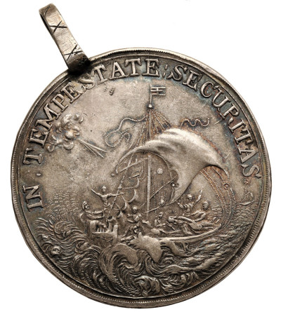 Hungary, Kremnica (Kremnitz). Medalic thaler featuring St. George, undated, 18th century