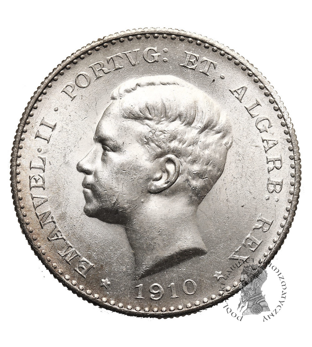 Portugal, Manuel II (1908–1910). 1000 Reis 1910, 100th anniversary of the War in the Iberian Peninsula