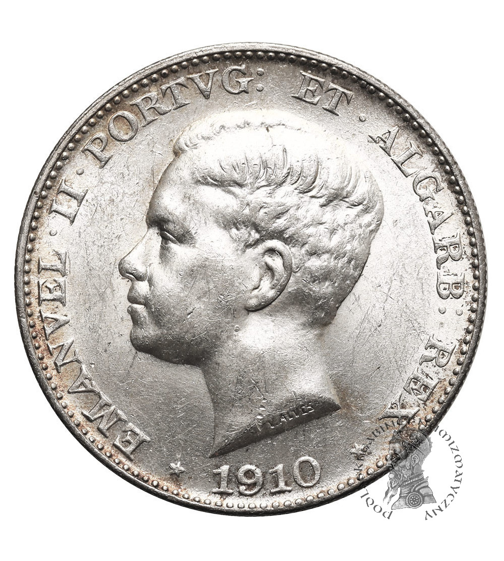 Portugal, Manuel II (1908–1910). 500 Reis 1910, 100th anniversary of the War in the Iberian Peninsula