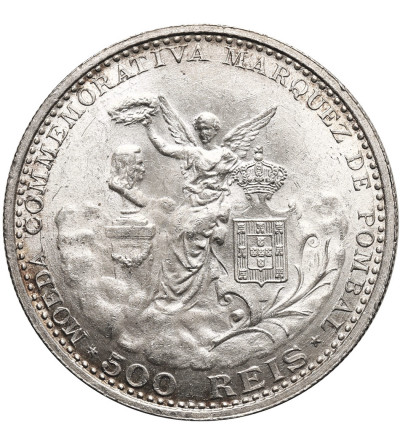 Portugalia, Manuel II (1908-1910). 500 Reis 1910, 100 rocznica wojny na Półwyspie Iberyjskim