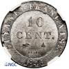 French Guiana, Louis Philippe I (1830–1848). 10 Centimes 1846 A, Paris - NGC MS 65
