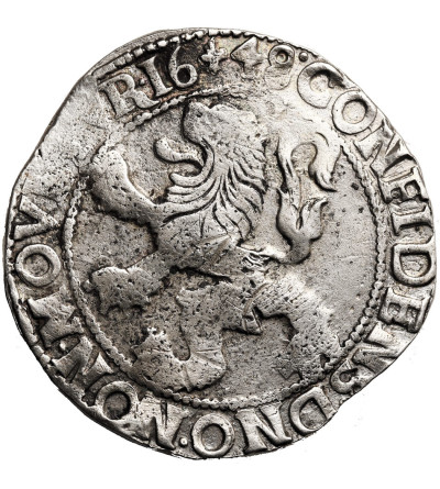 Niderlandy, Kampen (Campen). Talar lewkowy (Leeuwendaalder / Lion Daalder) 1648